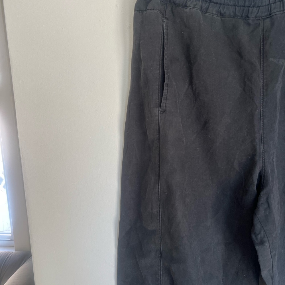 Anthropologie Pilcro Linen joggers size L - Picture 4 of 7